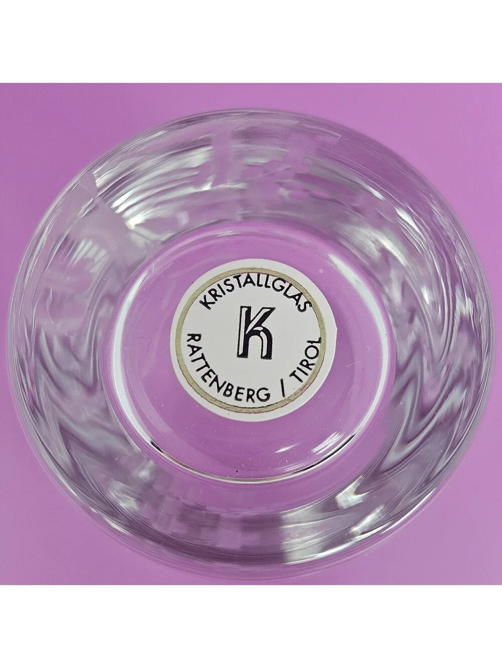 Rare! Kisslinger Rattenberg Tirol Kristallglas Crystal Decanter With 6 Glasses